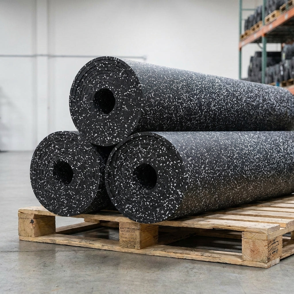 Rubber Flooring Rolls | 4' Wide