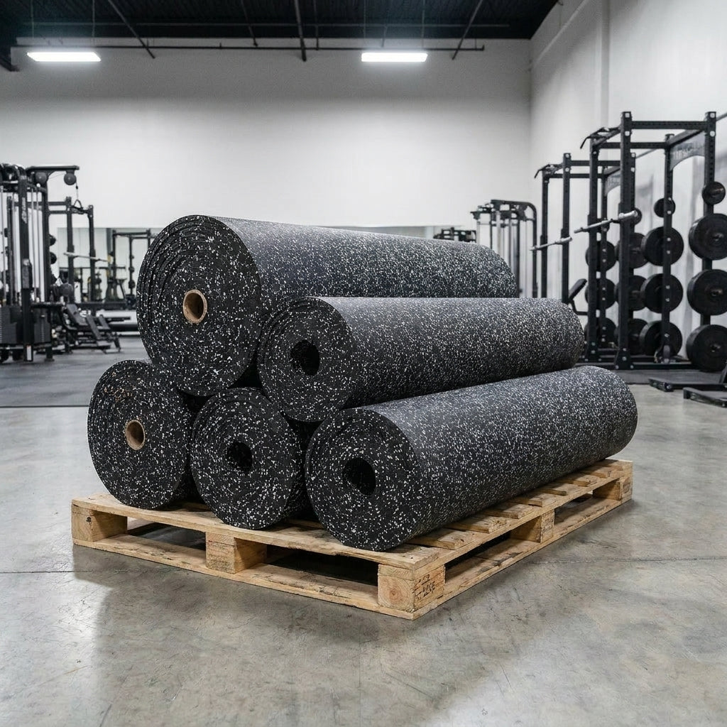 Rubber Flooring Rolls | 4' Wide
