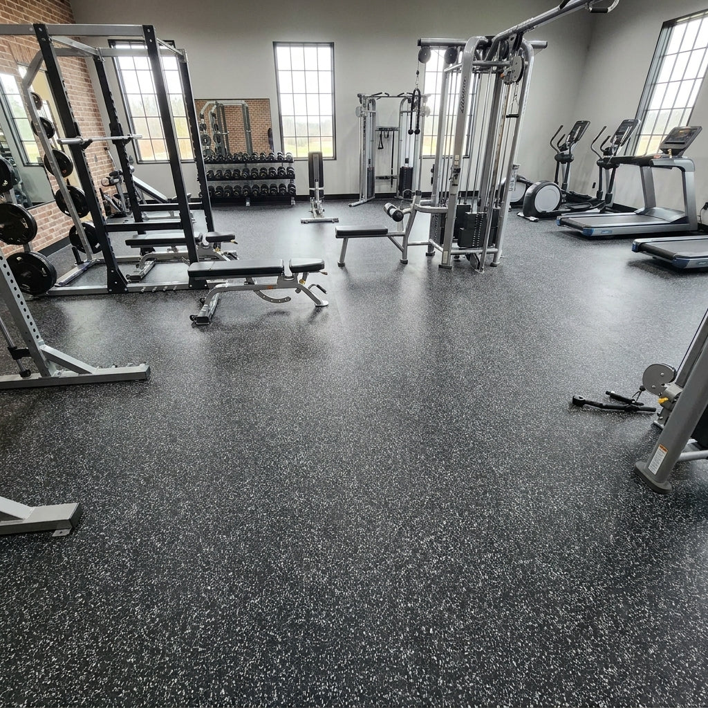 Rubber Flooring Rolls | 4' Wide